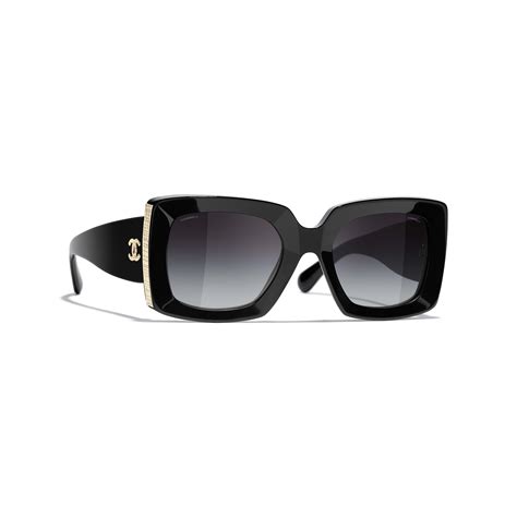 chanel sunglasses prices in egypt|CHANEL Acetate Rectangle Sunglasses 5435 Black.